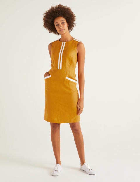 Cleonie Linen Shift - Tuscan Sun Cleonie Linen Shift - Tuscan Sun