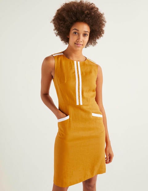 Cleonie Linen Shift - Tuscan Sun Cleonie Linen Shift - Tuscan Sun