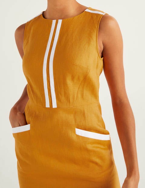 Cleonie Linen Shift - Tuscan Sun Cleonie Linen Shift - Tuscan Sun