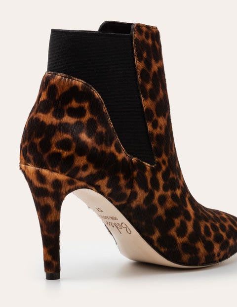Elsworth Ankle Boots - Tan Leopard Elsworth Ankle Boots - Tan Leopard