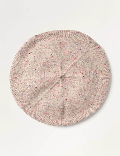 Cashmere Beret - Chinchilla Nep Cashmere Beret - Chinchilla Nep