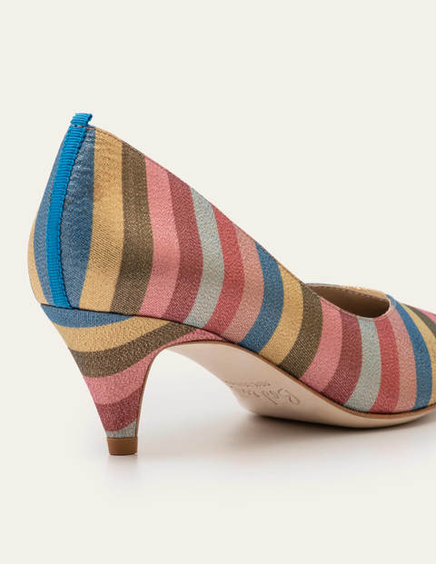 Clara Pumps - Bunt, Gestreift Clara Pumps - Bunt, Gestreift