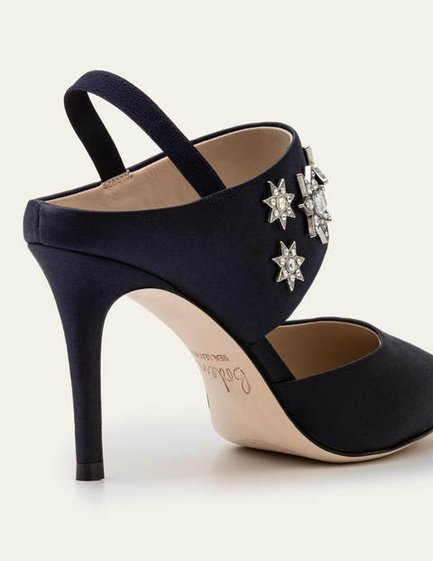 next navy slingbacks