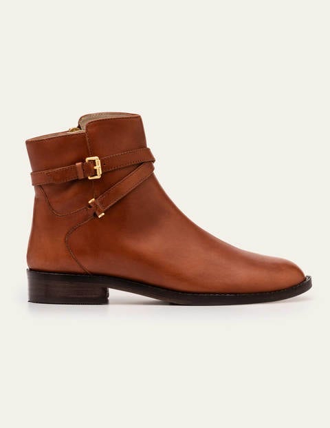 Aldeburgh Ankle Boots - Dark Tan Aldeburgh Ankle Boots - Dark Tan