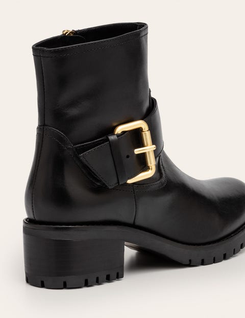 trendy biker boots