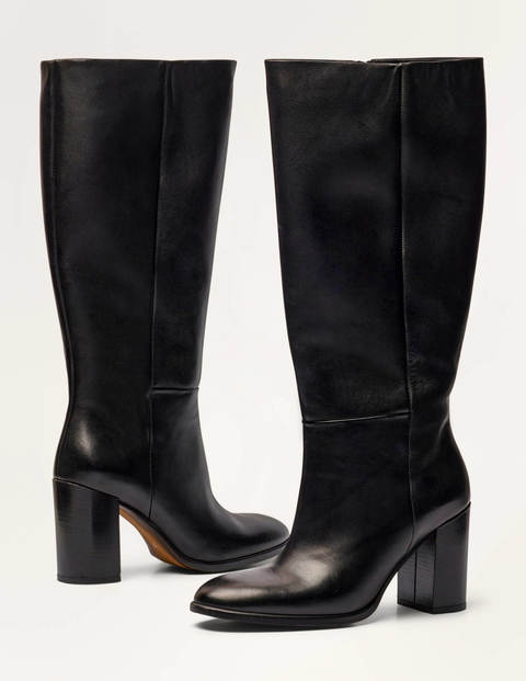 Chichester Knee High Boots - Black