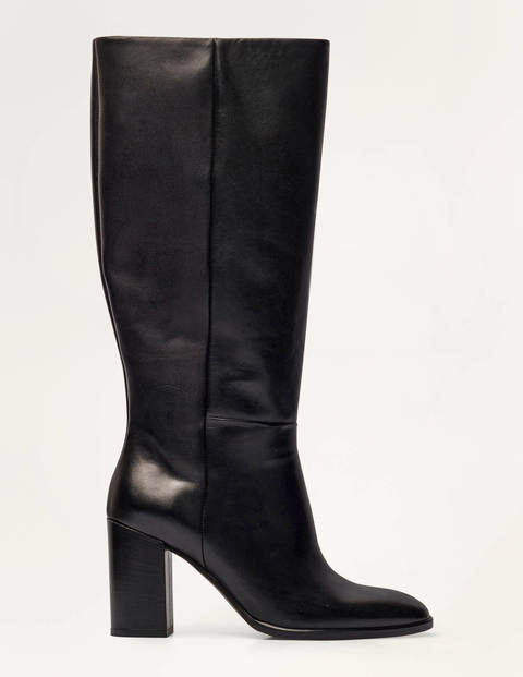 black high boots