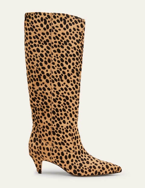 Bewdley Boots - Tan Leopard Bewdley Boots - Tan Leopard