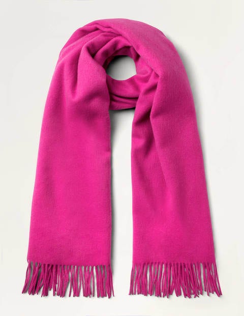 Wool Scarf - Pink Flambé Wool Scarf - Pink Flambé