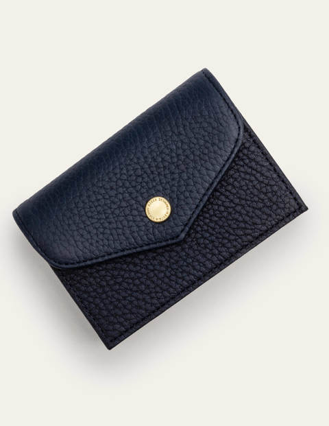 Kartenetui - Navy/Gold-Metallic/Schwefelgelb Kartenetui - Navy/Gold-Metallic/Schwefelgelb