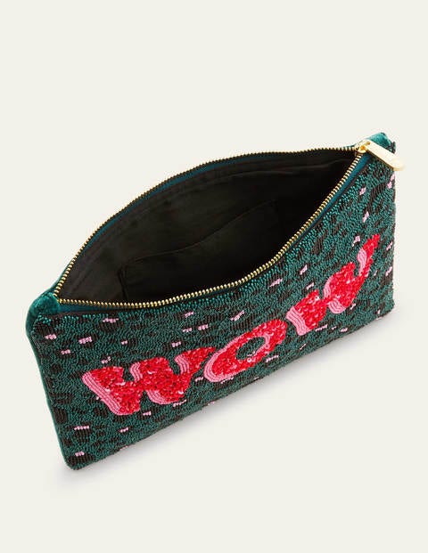 Beaded Clutch - Deep Forest Beaded Clutch - Deep Forest