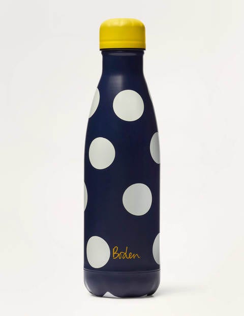 Water Bottle - Navy Spot Water Bottle - Navy Spot
