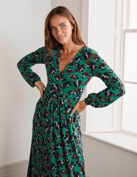 Hayden Jersey Dress - Wild Meadow, Wild Floret Hayden Jersey Dress - Wild Meadow, Wild Floret
