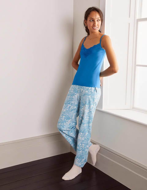 Lace Cami - Lomond Blue Lace Cami - Lomond Blue