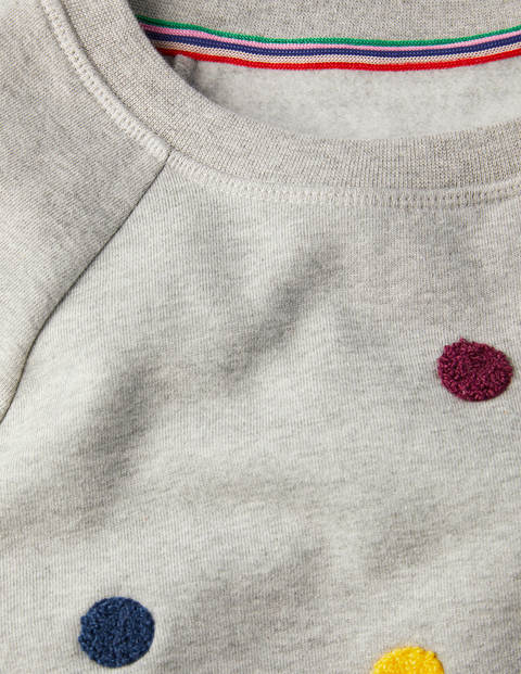 The Sweatshirt - Grey Marl, Boucle Spot The Sweatshirt - Grey Marl, Boucle Spot