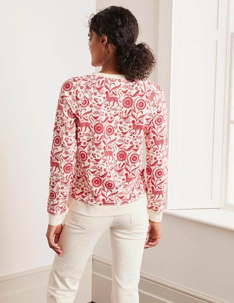 The Sweatshirt - Poinsettia, Magical Garden The Sweatshirt - Poinsettia, Magical Garden
