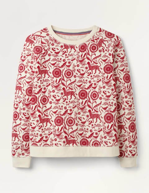The Sweatshirt - Poinsettia, Magical Garden The Sweatshirt - Poinsettia, Magical Garden