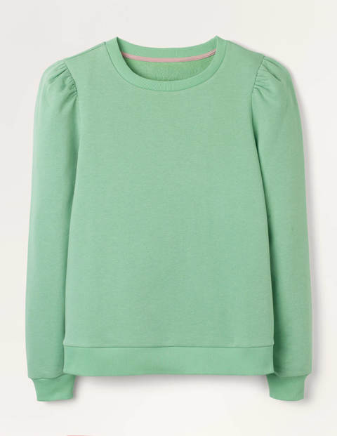 Puff Sleeve Sweatshirt - Icicle Green Puff Sleeve Sweatshirt - Icicle Green