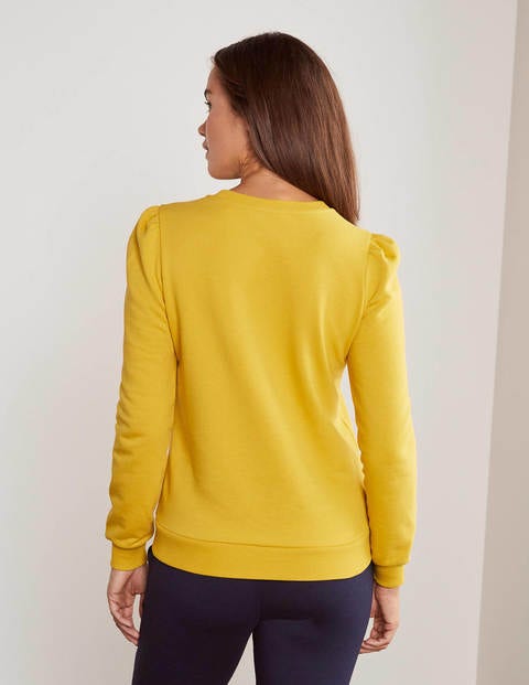 Puff Sleeve Sweatshirt - Canary Puff Sleeve Sweatshirt - Canary