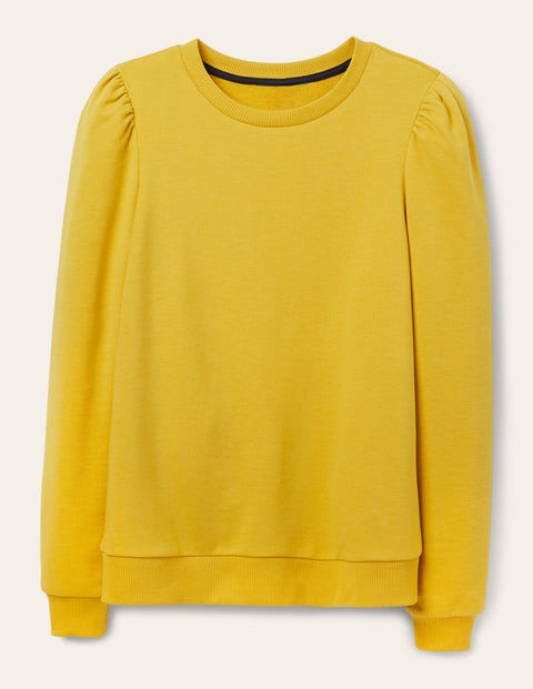 Puff Sleeve Sweatshirt - Canary Puff Sleeve Sweatshirt - Canary