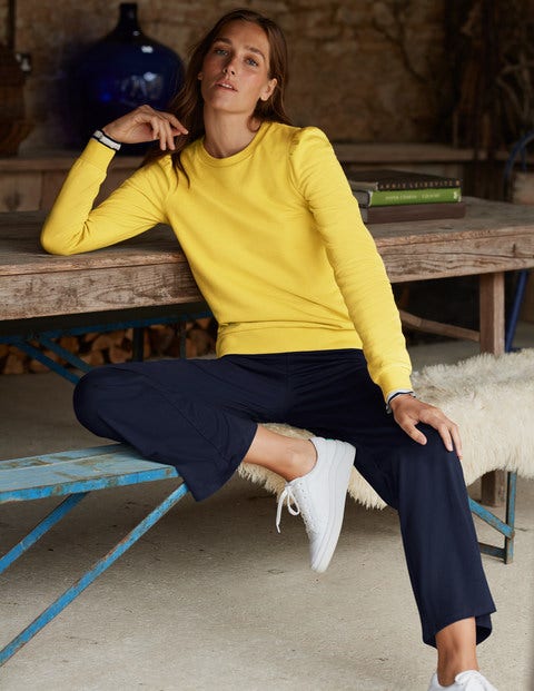 Puff Sleeve Sweatshirt - Canary Puff Sleeve Sweatshirt - Canary