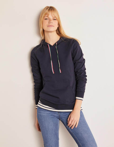 Oriel Hooded Sweatshirt - Navy Oriel Hooded Sweatshirt - Navy