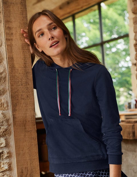 Oriel Hooded Sweatshirt - Navy Oriel Hooded Sweatshirt - Navy