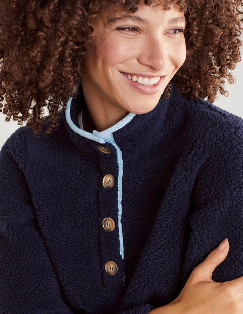 Pull Martha duveteux - Bleu marine/bleu glacé Pull Martha duveteux - Bleu marine/bleu glacé