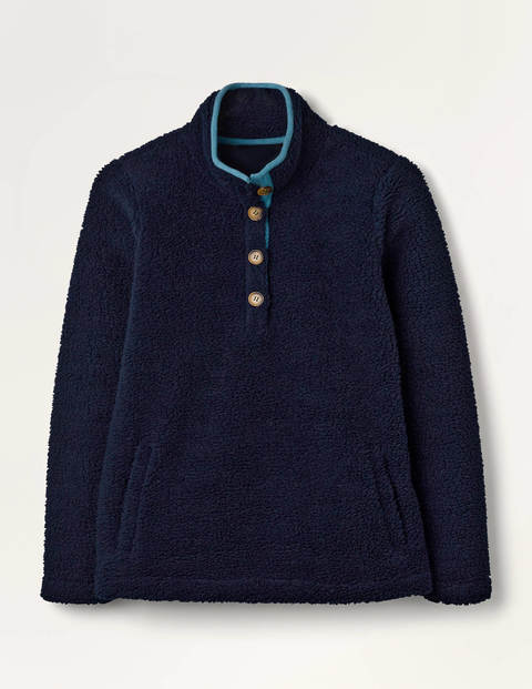 Pull Martha duveteux - Bleu marine/bleu glacé Pull Martha duveteux - Bleu marine/bleu glacé