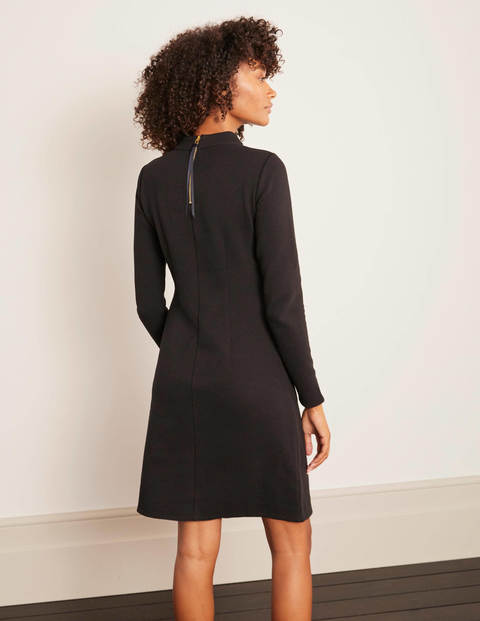 Henrietta Ottoman-Kleid - Schwarz Henrietta Ottoman-Kleid - Schwarz