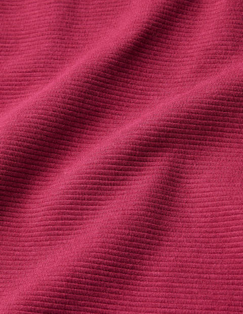 Henrietta Ottoman-Kleid - Warmes Cranberry-Rot Henrietta Ottoman-Kleid - Warmes Cranberry-Rot