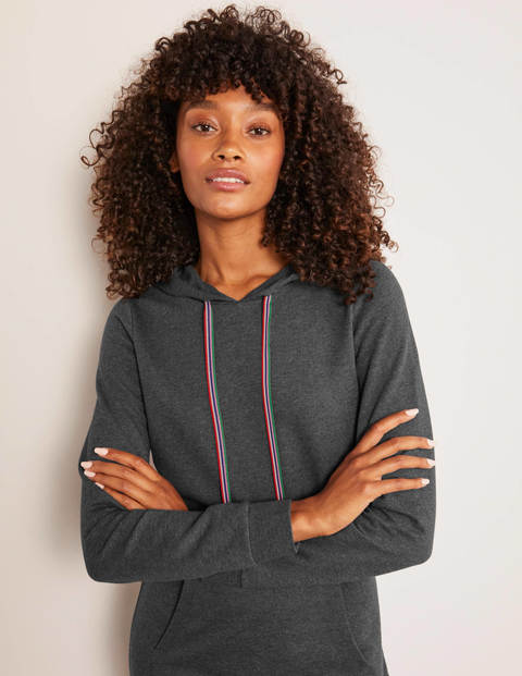 Oriel Sweatshirt-Kleid - Anthrazit Meliert Oriel Sweatshirt-Kleid - Anthrazit Meliert