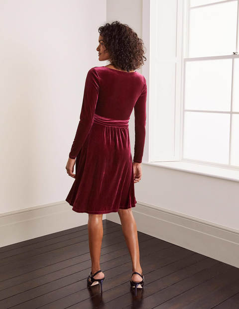 Abigail Velvet Dress - Ruby Ring Abigail Velvet Dress - Ruby Ring