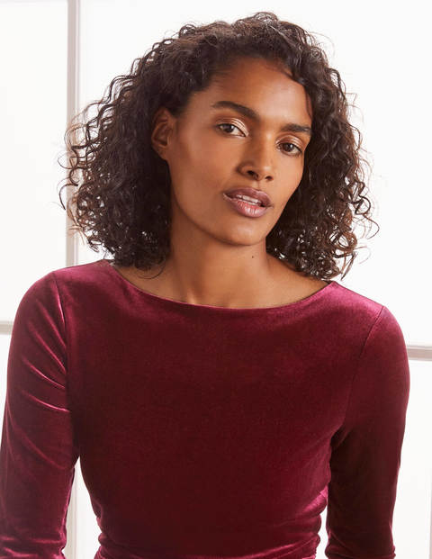 Abigail Velvet Dress - Ruby Ring Abigail Velvet Dress - Ruby Ring
