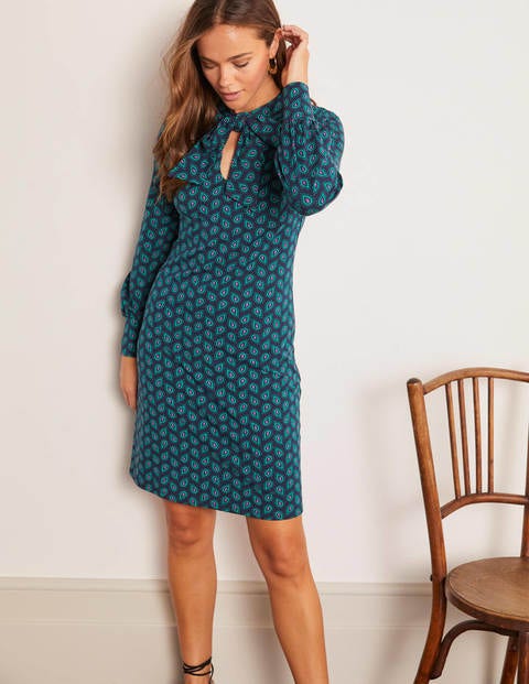 Bess Shift Dress - Navy, Pretty Teardrop Bess Shift Dress - Navy, Pretty Teardrop