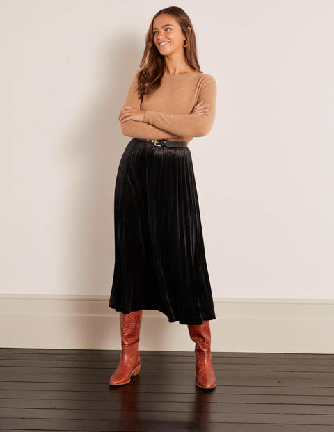 black velvet skirt uk