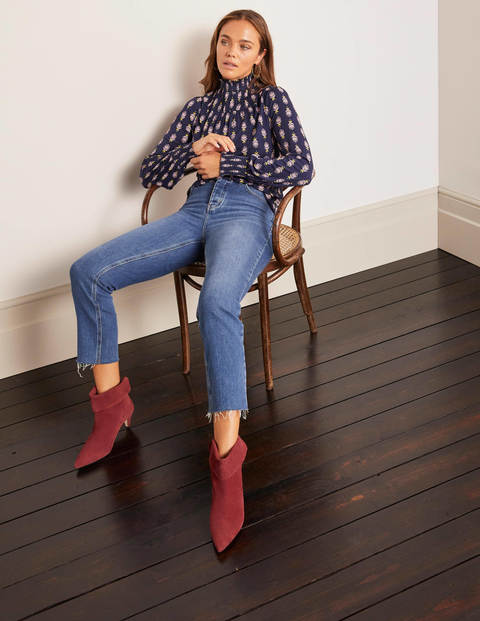 Celia Jersey Top - Navy, Confetti Stamp Celia Jersey Top - Navy, Confetti Stamp