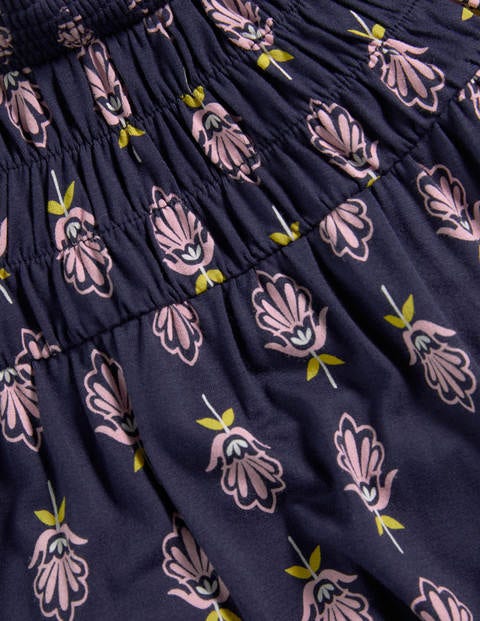 Celia Jersey Top - Navy, Confetti Stamp Celia Jersey Top - Navy, Confetti Stamp