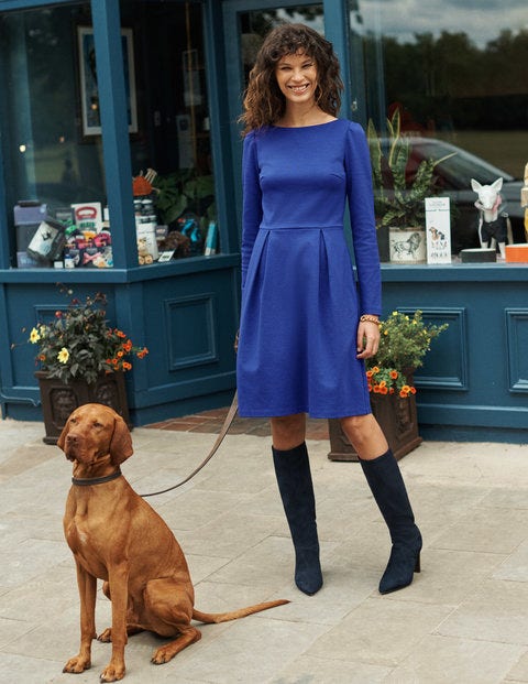 boden blue dress