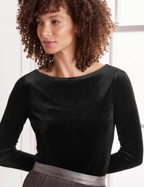 Hazel Velvet Top - Black Hazel Velvet Top - Black