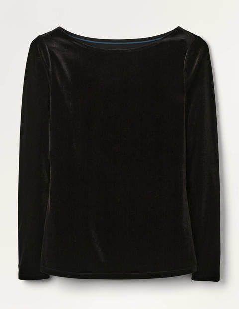 Hazel Velvet Top - Black Hazel Velvet Top - Black