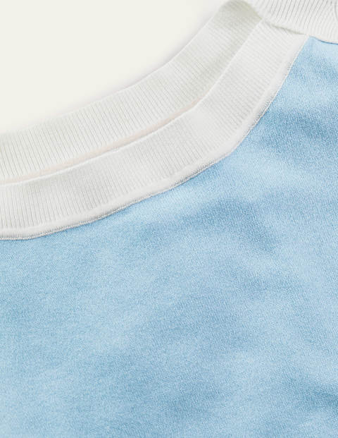 Gloucester Cotton Jumper - Frosted Blue Gloucester Cotton Jumper - Frosted Blue