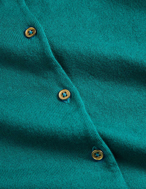 Eldon Crop Cardigan - Vibrant Teal Eldon Crop Cardigan - Vibrant Teal