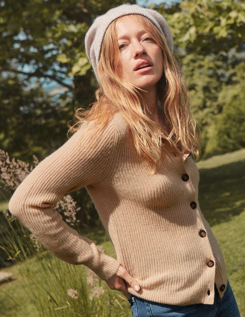 Cardigan Rosslyn duveteux - Corde Cardigan Rosslyn duveteux - Corde