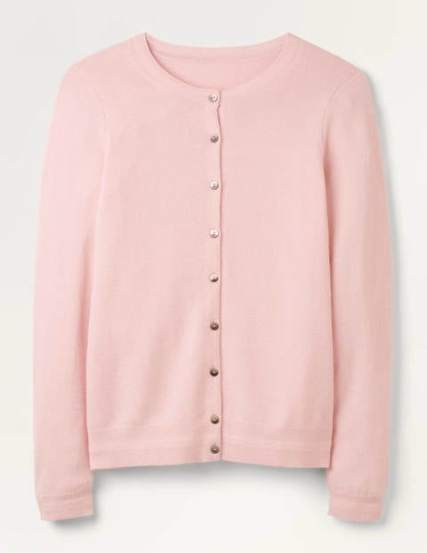 Cashmere Crew Cardigan - Milkshake Cashmere Crew Cardigan - Milkshake