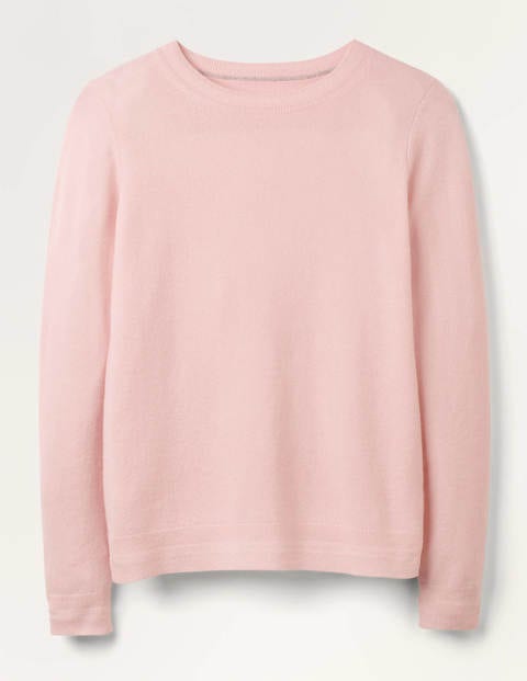 Cashmere Crew Neck Sweater - Milkshake Cashmere Crew Neck Sweater - Milkshake