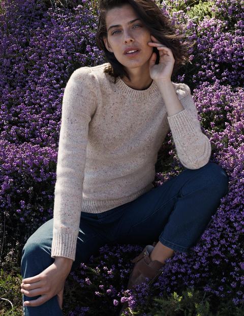 Beaufort Cashmere Jumper - Chinchilla Nep Beaufort Cashmere Jumper - Chinchilla Nep