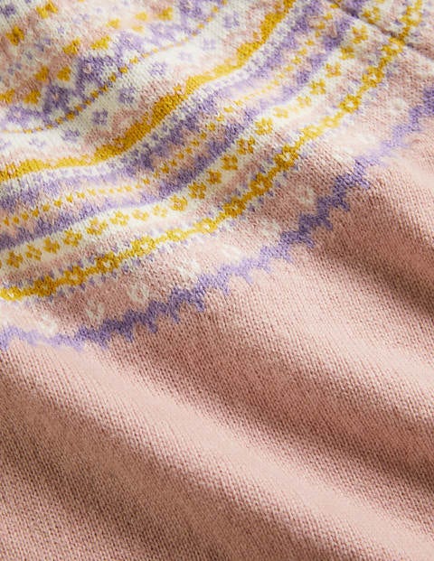 Aberdeen Fair Isle Jumper - Milkshake Aberdeen Fair Isle Jumper - Milkshake