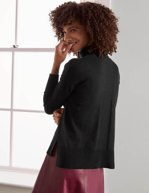 Chaldon Stitch Detail Sweater - Black Chaldon Stitch Detail Sweater - Black