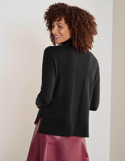 Chaldon Stitch Detail Sweater - Black Chaldon Stitch Detail Sweater - Black